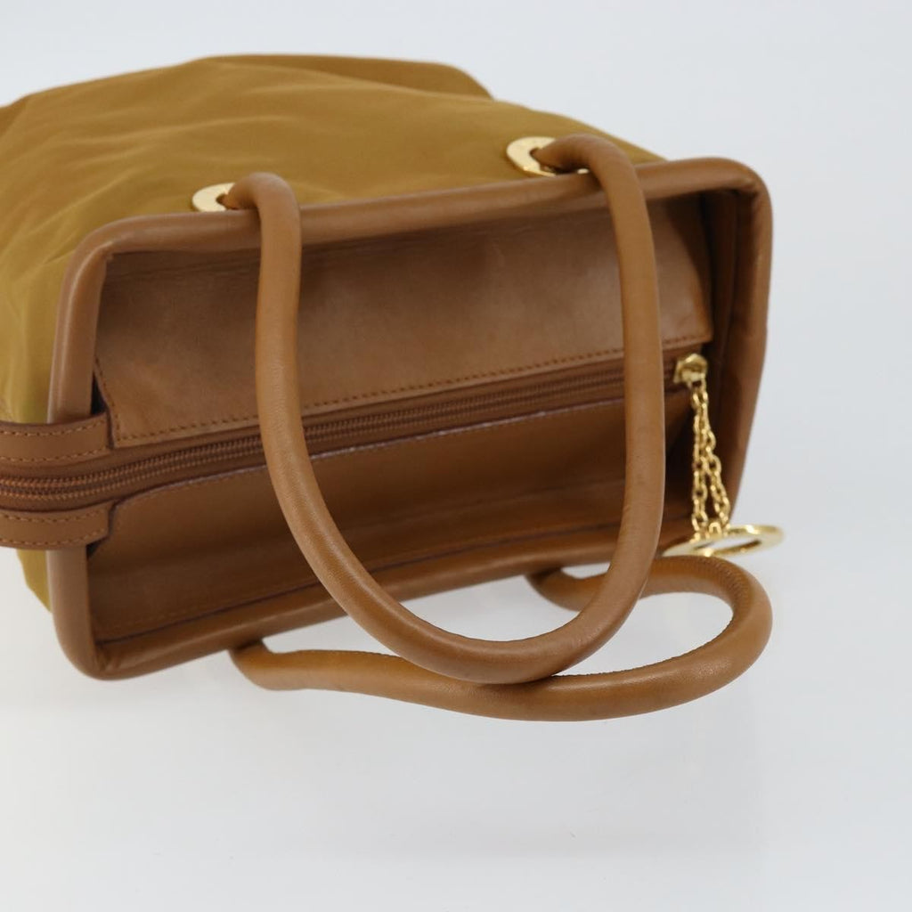 Celine Tote Bag Nylon Brown Nylon Tote Bag Bag