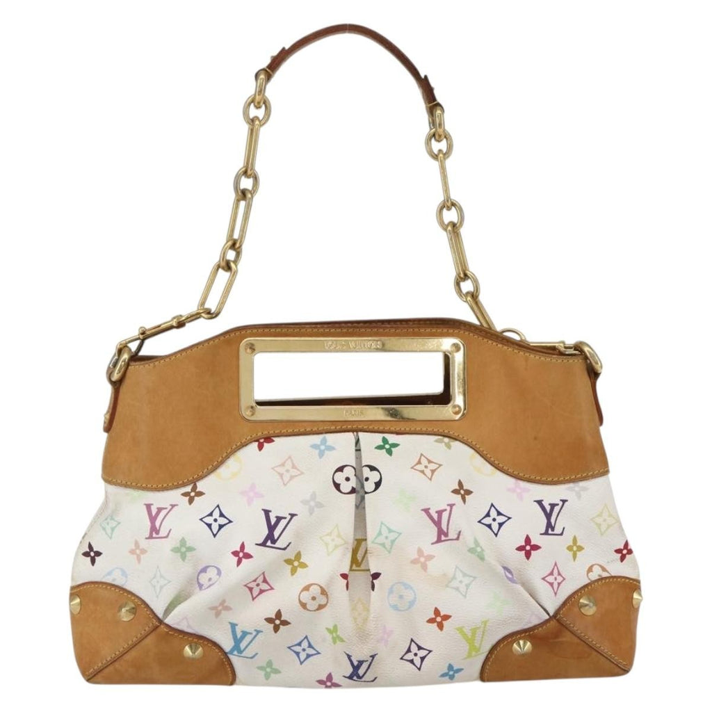 Louis Vuitton Judy Handbag Monogram Multicolor Multicolour Canvas Handbag