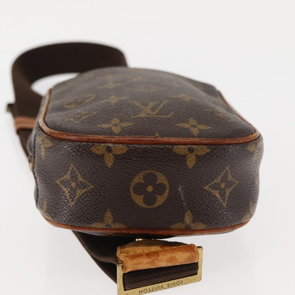 Louis Vuitton Pochette Gange Monogram Canvas Brown Canvas Clutche & Pouche Bag