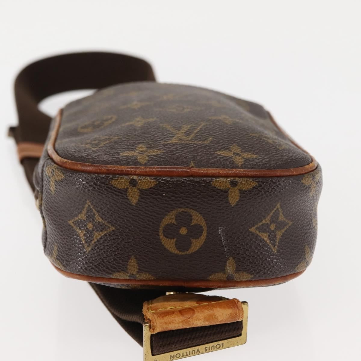 Louis Vuitton Pochette Gange Monogram Canvas Brown Canvas Clutche & Pouche Bag