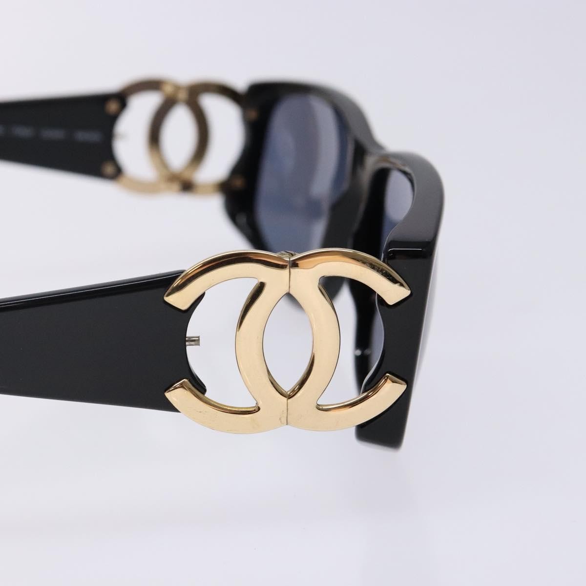 Chanel Logo Cc Sunglasses Plastic Black Plastic Sunglasse Accessory