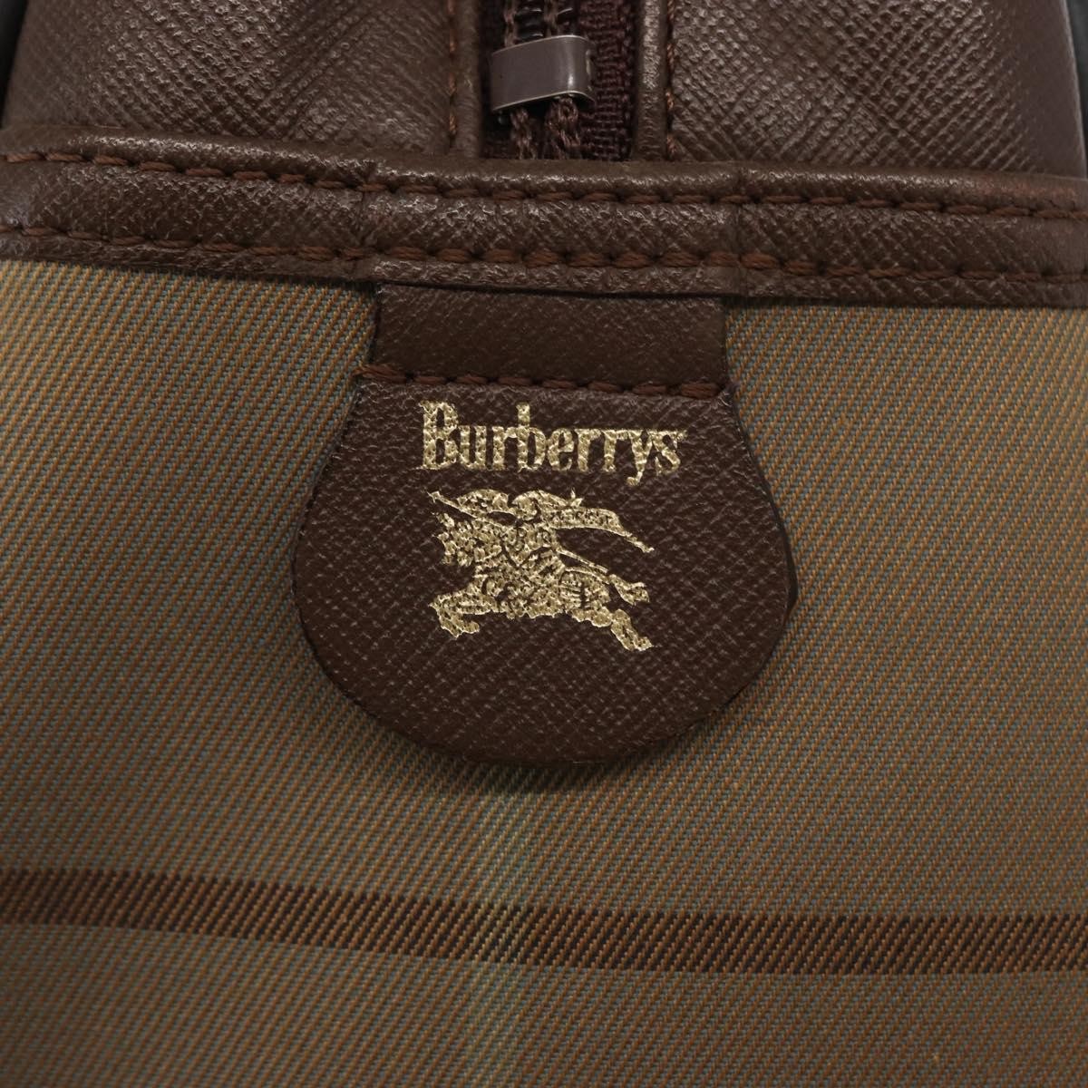 Burberry Nova Handbag Canvas Beige Canvas Handbag