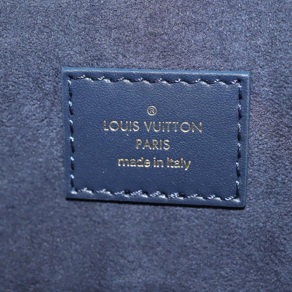 Louis Vuitton Vanity Case Monoglam Jacquard Canvas Navy Canvas Clutche & Pouche Bag