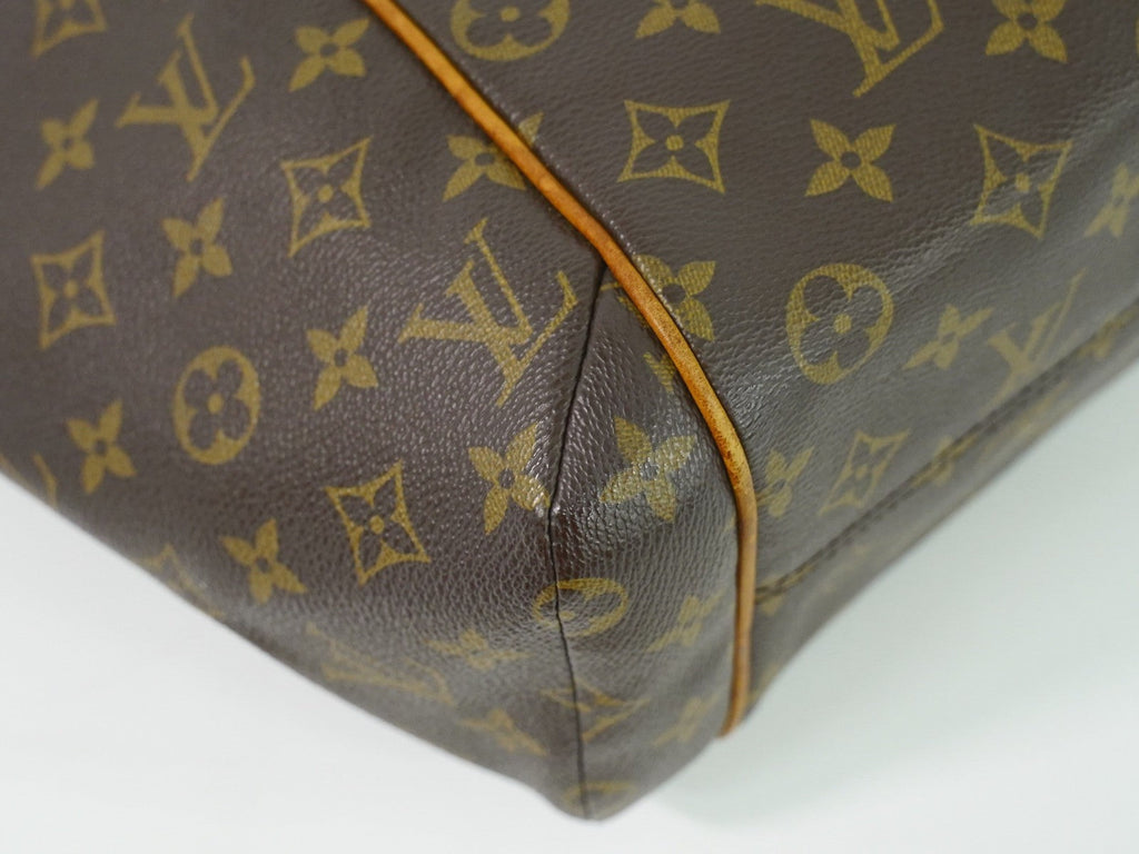 Louis Vuitton Totally Handbag Monogram Canvas Brown Canvas Tote Bag