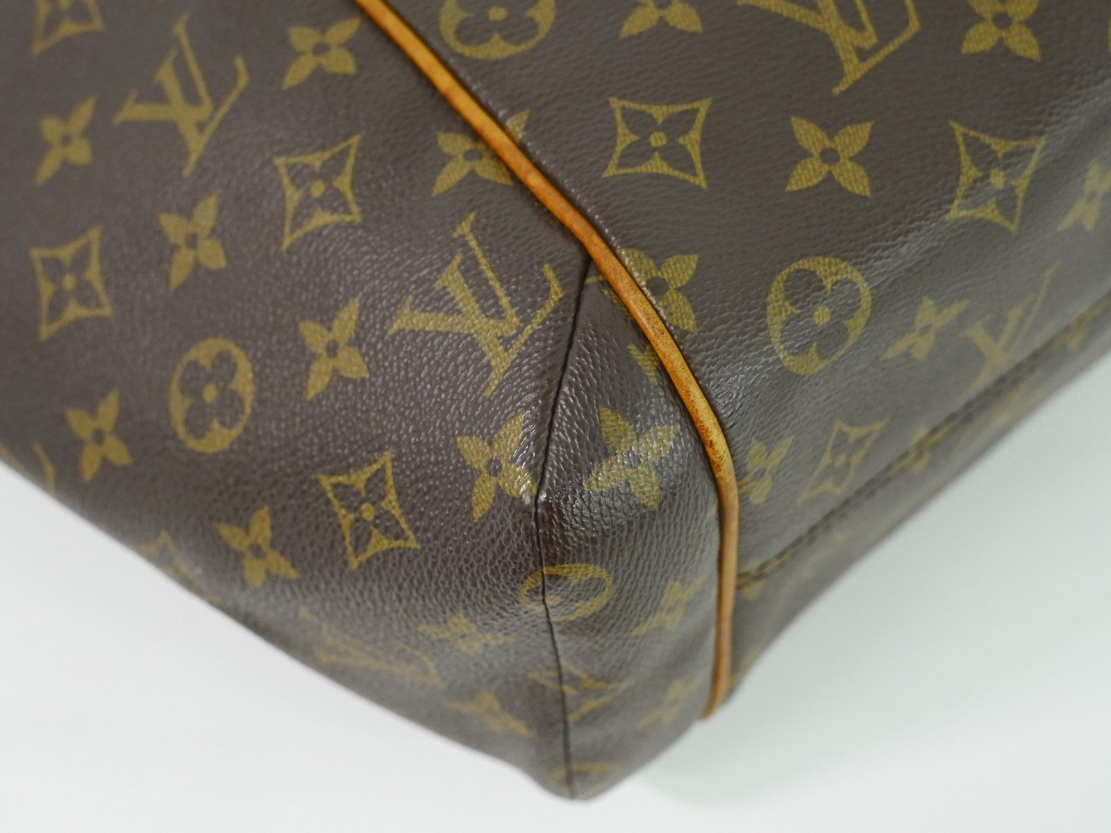 Louis Vuitton Totally Handbag Monogram Canvas Brown Canvas Tote Bag