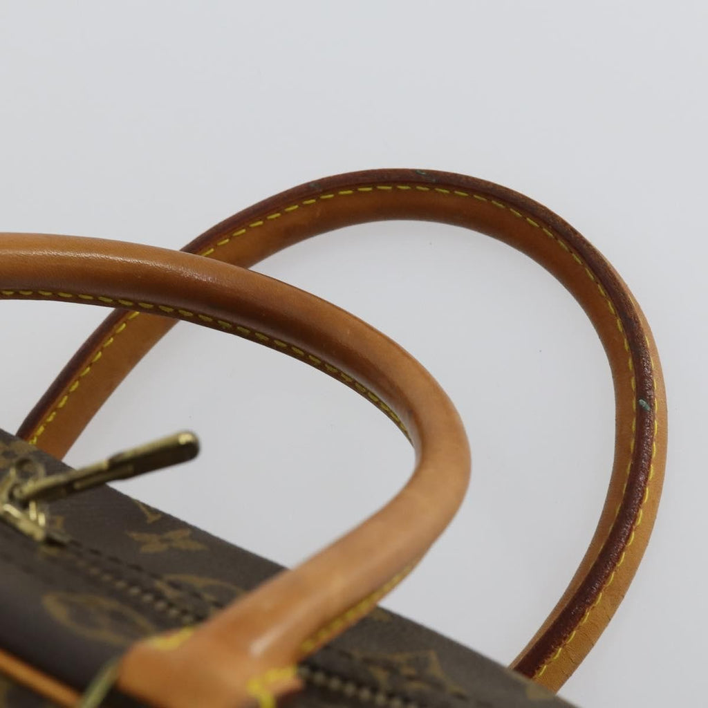 Louis Vuitton Sirius Handbag Monogram Canvas Brown Canvas Travel Bag