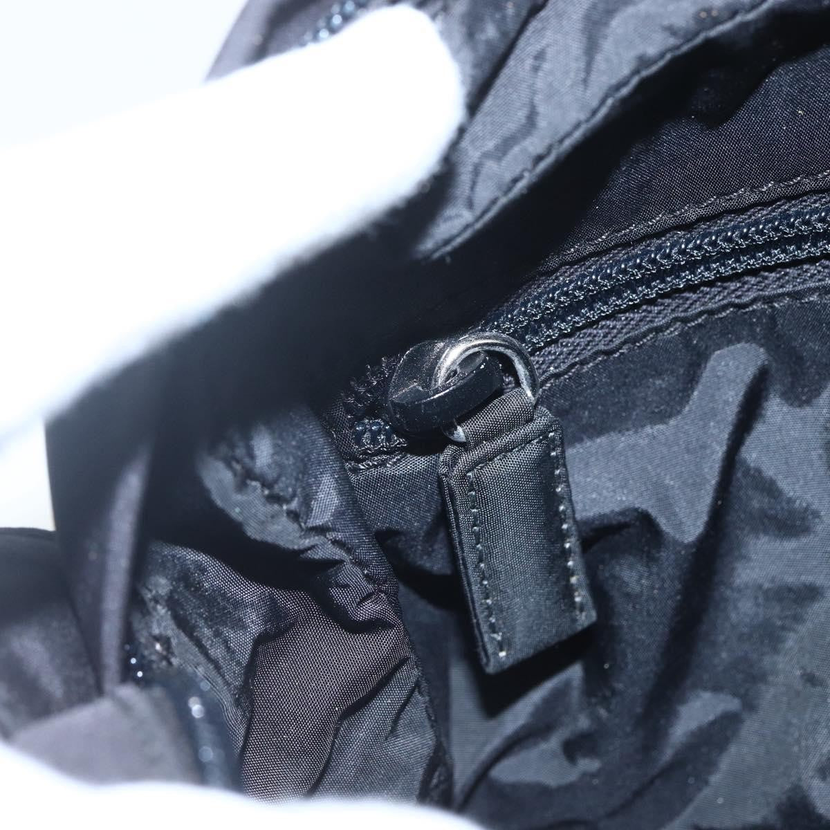 Prada Sport Zip Shoulder Bag Nylon Black Nylon Shoulder Bag Bag