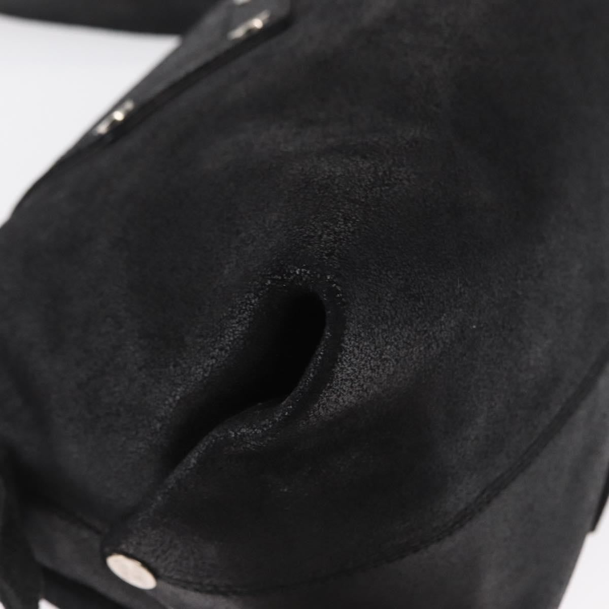 Celine Vintage Shoulder Bag Leather Black Leather Shoulder Bag Bag