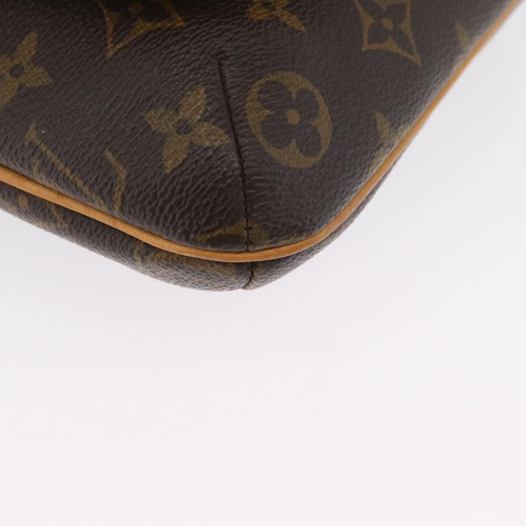 Louis Vuitton Musette Salsa Handbag Monogram Canvas Brown Canvas Shoulder Bag