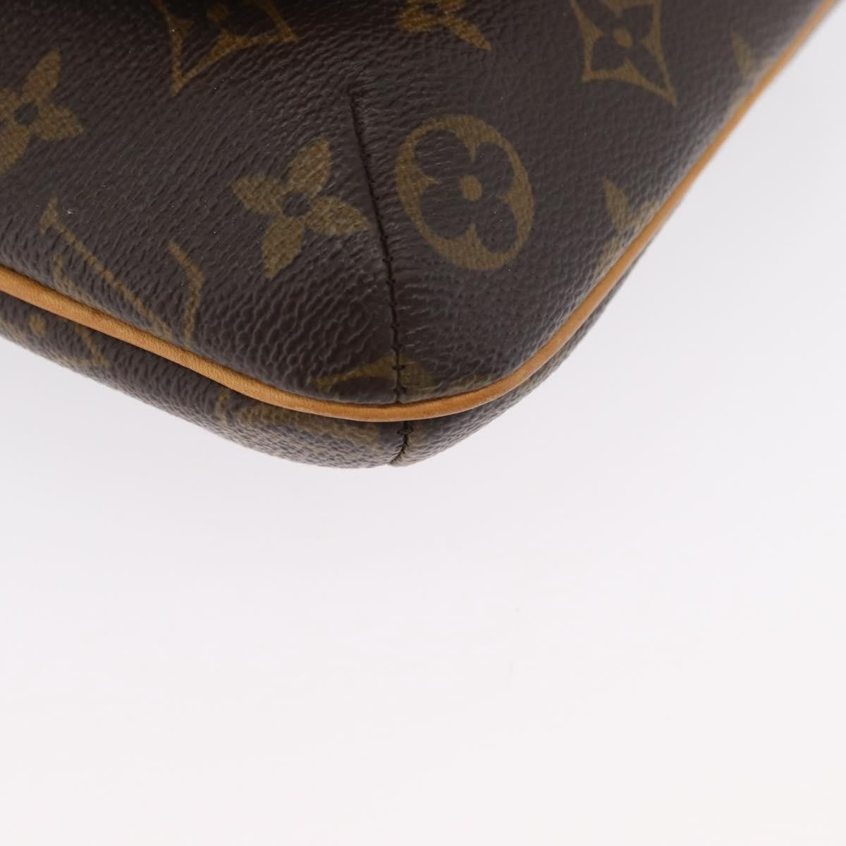 Louis Vuitton Musette Salsa Handbag Monogram Canvas Brown Canvas Shoulder Bag