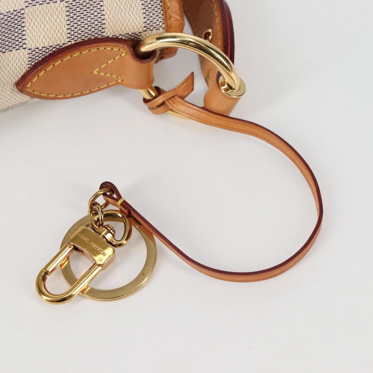 Louis Vuitton Delightful Nm Handbag Damier White Canvas Bag
