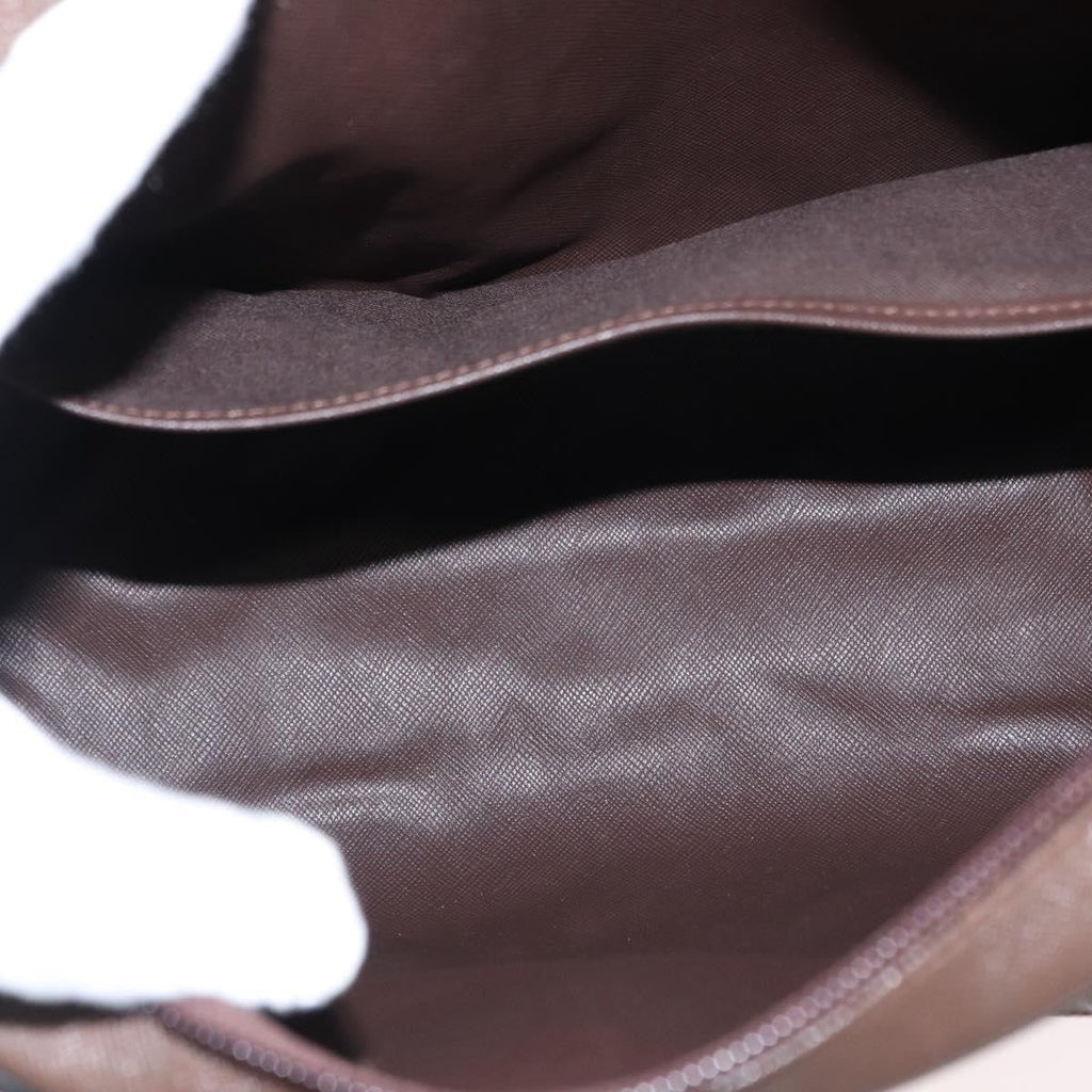 Burberry Nova Check Boston Bag Canvas Beige Canvas Handbag