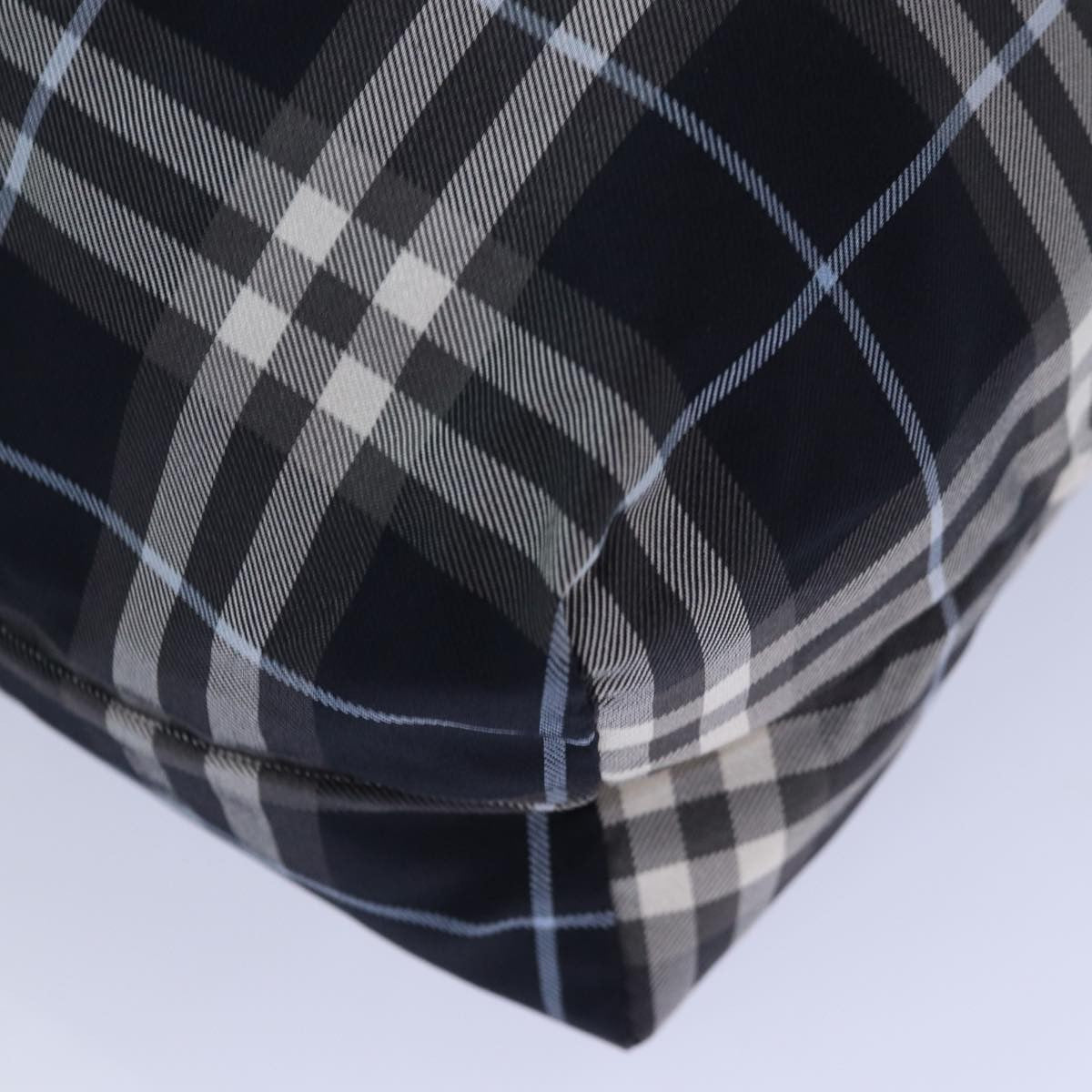 Burberry Nova Check Blue Label Nylon Black Nylon Clutche & Pouche Bag