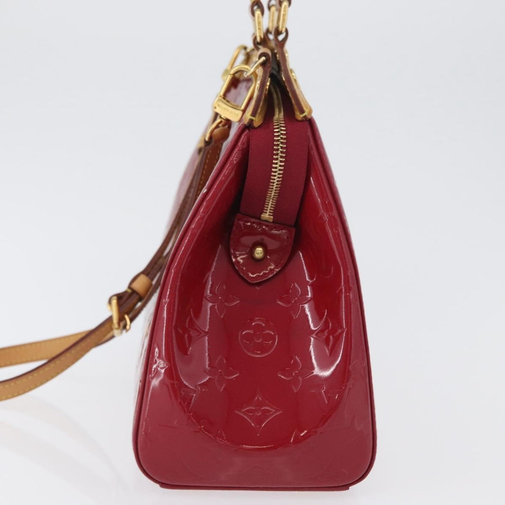 Louis Vuitton Blair Monogram Vernis Pink Patent_Leather Handbag