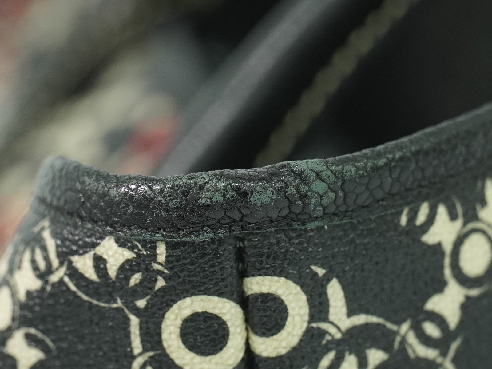 Chanel Optic Coco Tote Printed Coated Canvas With Caviar Multicolour Canvas Tote Bag Bag