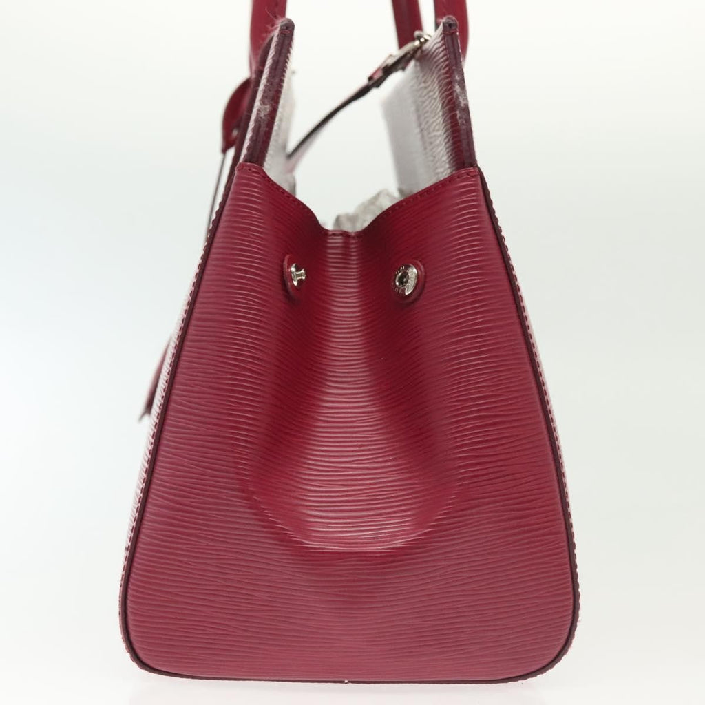 Louis Vuitton Marly Handbag Epi Leather Pink Leather Bag