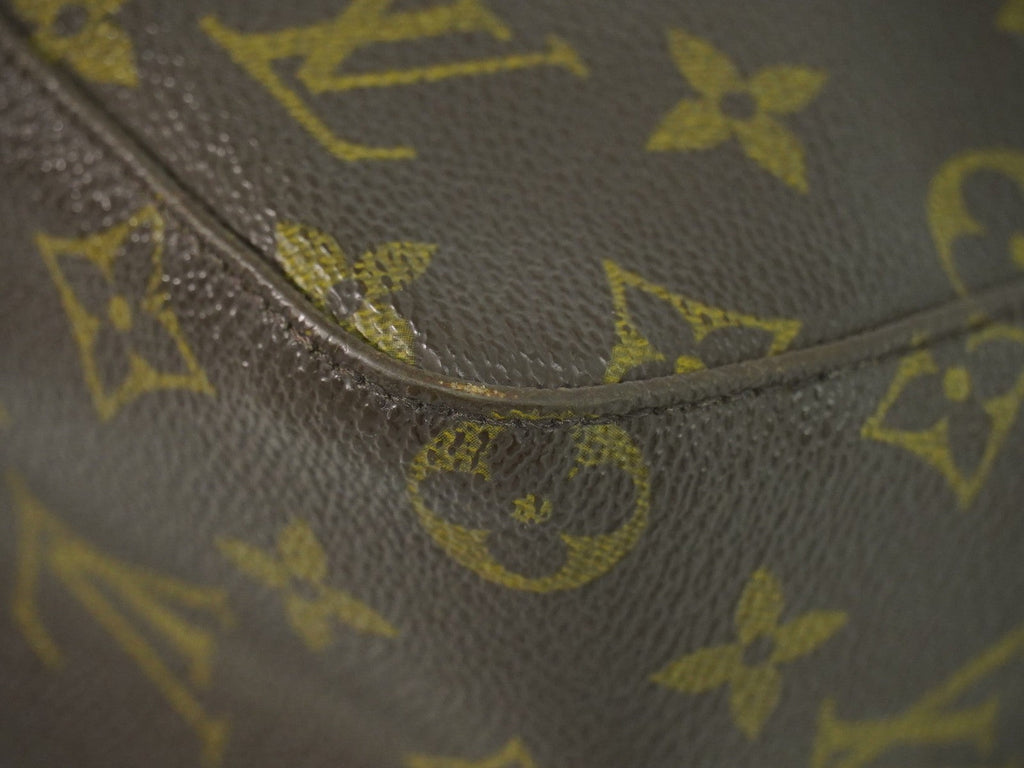 Louis Vuitton Monogram Looping Handbag Monogram Canvas Brown Canvas Shoulder Bag