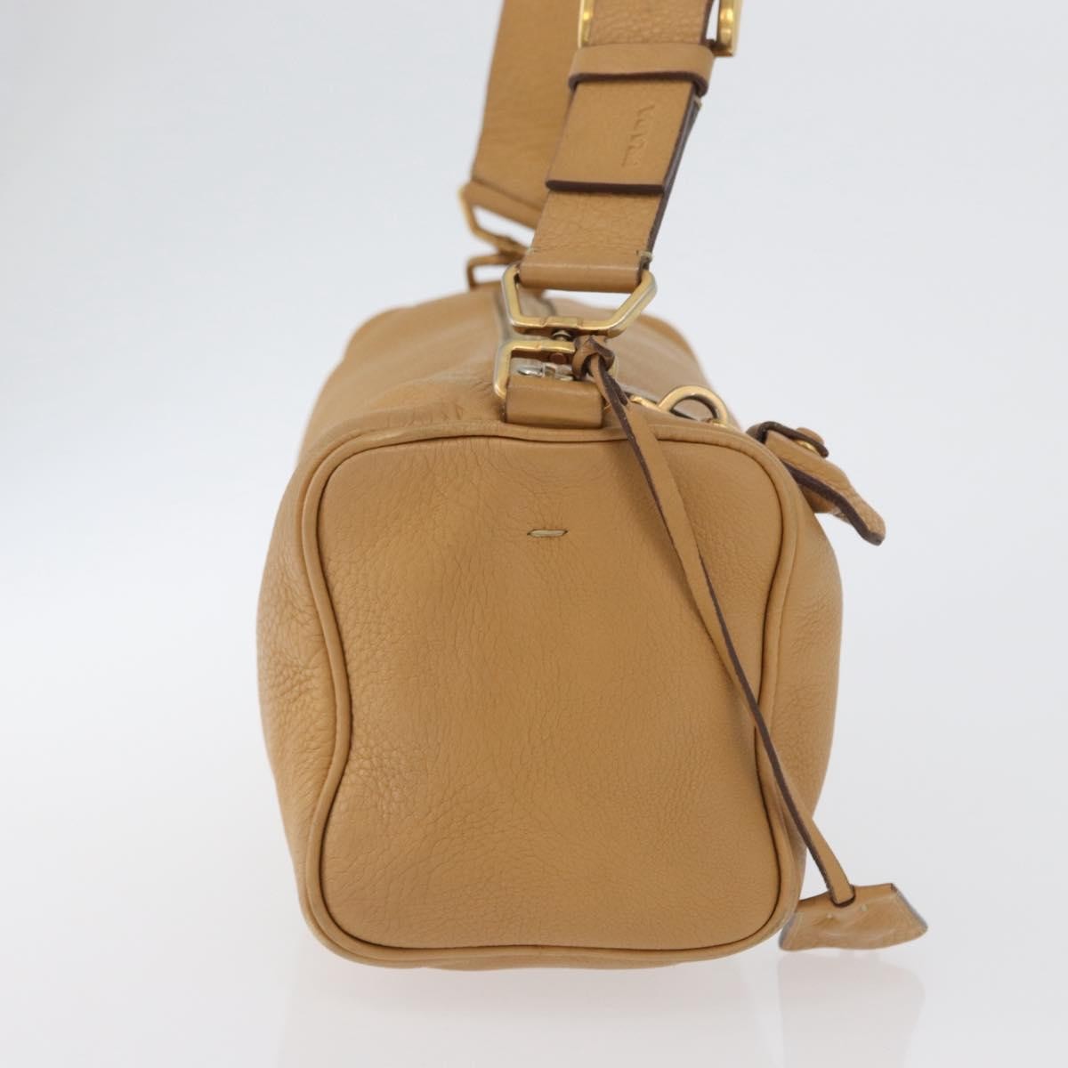 Prada Vintage Shoulder Bag Leather Brown Leather Shoulder Bag Bag