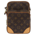 Louis Vuitton Amazone Bag Monogram Canvas Brown Canvas Shoulder Bag