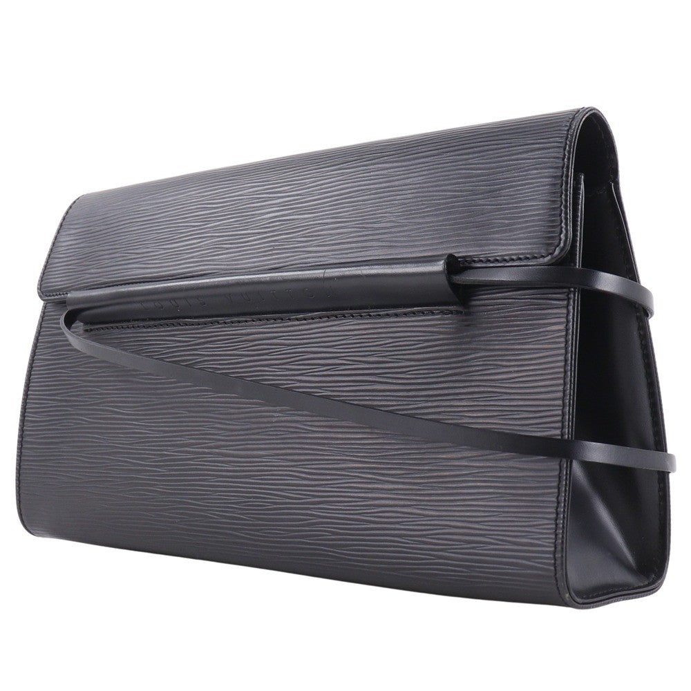 Louis Vuitton Dinard Handbag Epi Leather Black Leather Shoulder Bag
