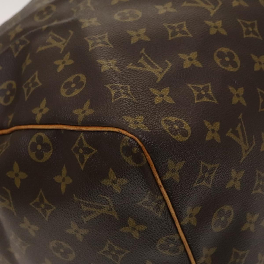 Louis Vuitton Keepall Bag Monogram Canvas Brown Canvas Travel Bag