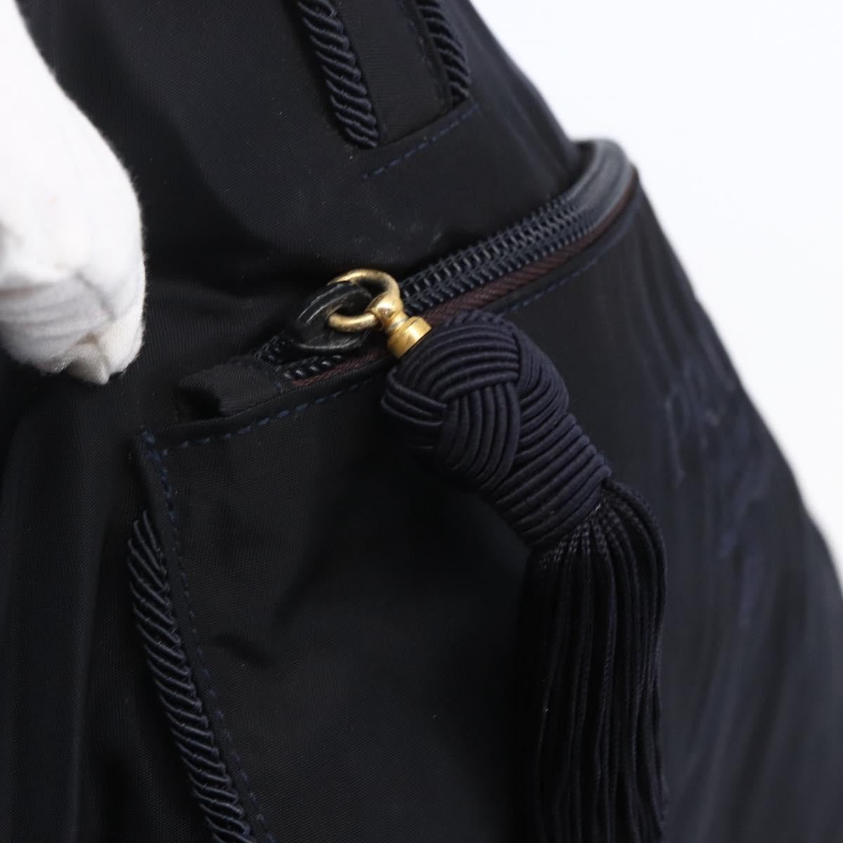Prada Front Pocket Zip Tote Tessuto Black Nylon Tote Bag Bag