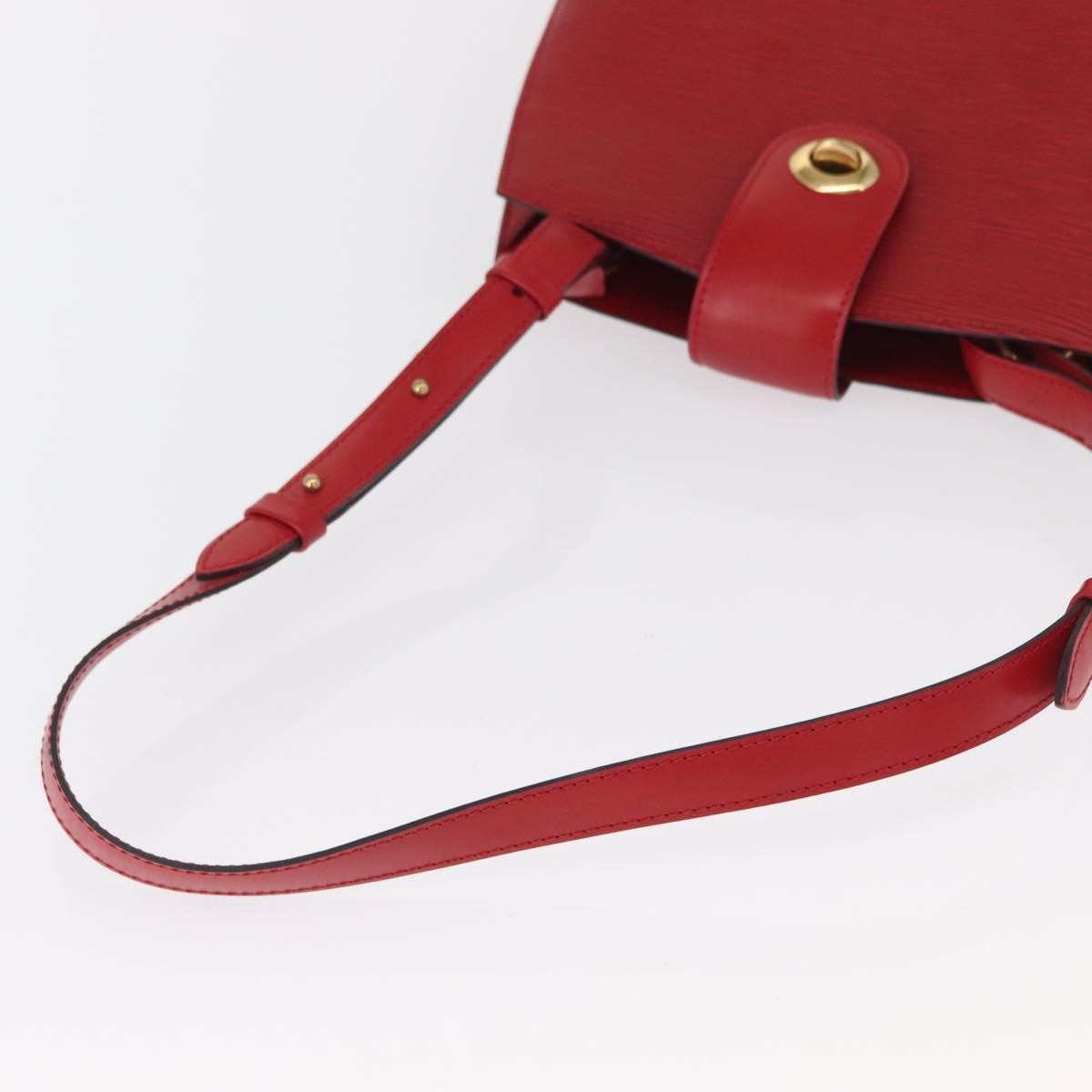 Louis Vuitton Cluny Shoulder Bag Epi Leather Red Leather Shoulder Bag
