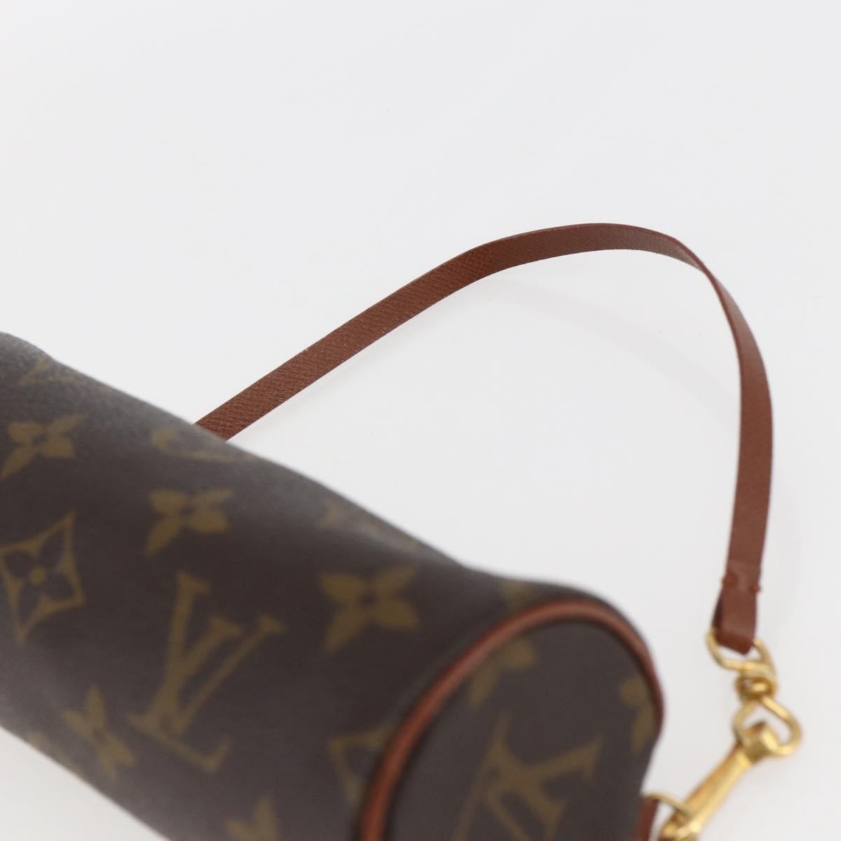 Louis Vuitton Papillon Pochette Monogram Canvas Brown Canvas Clutche & Pouche Bag