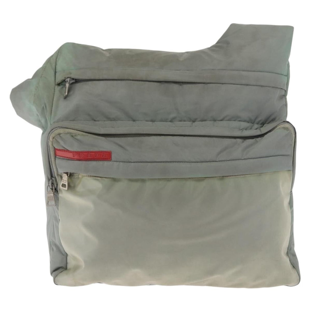 Prada Vintage Shoulder Bag Tessuto Green Nylon Shoulder Bag Bag