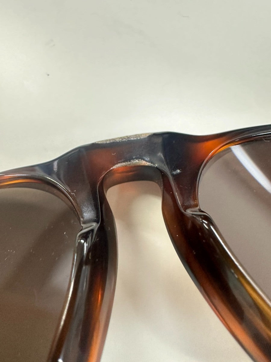 Chanel Logo Cc Sunglasses Plastic Brown Plastic Sunglasse Accessory