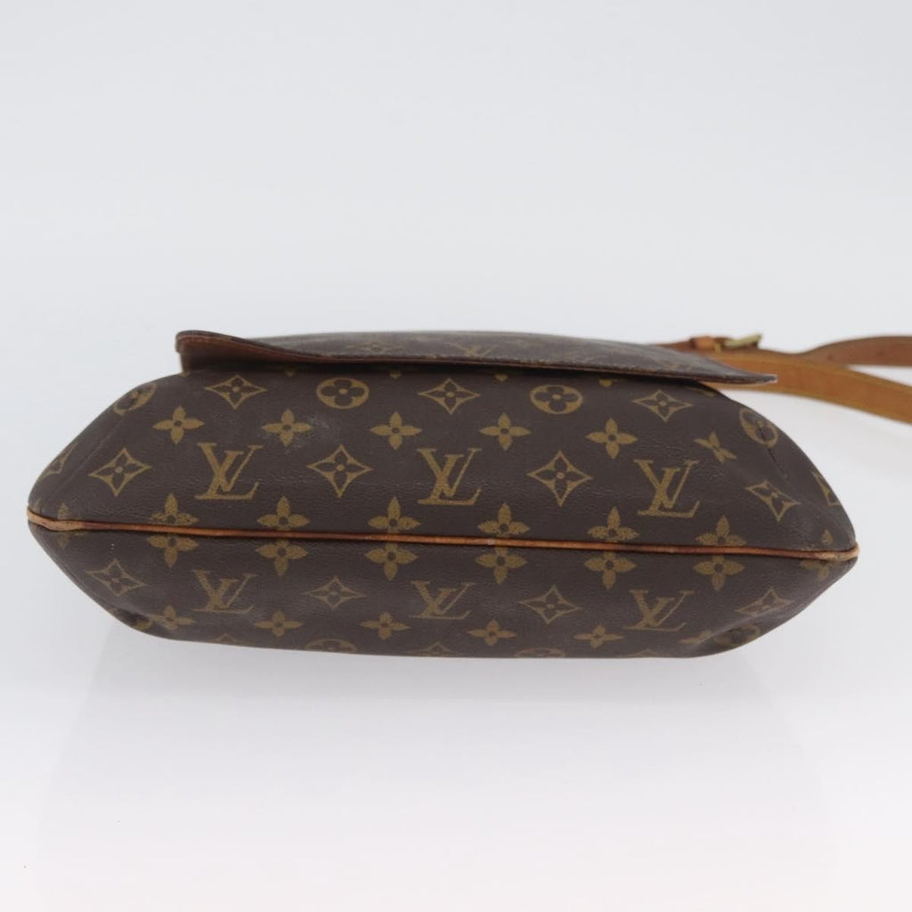 Louis Vuitton Musette Salsa Handbag Monogram Canvas Brown Canvas Shoulder Bag