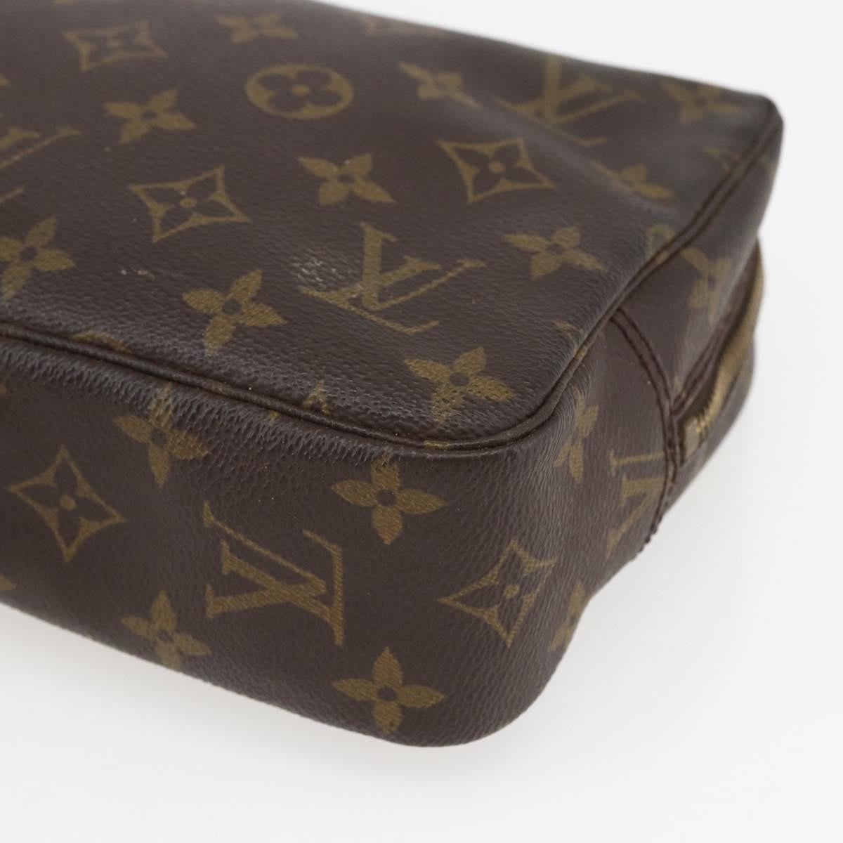 Louis Vuitton Trousse Toilette Monogram Canvas Brown Canvas Clutche & Pouche Bag