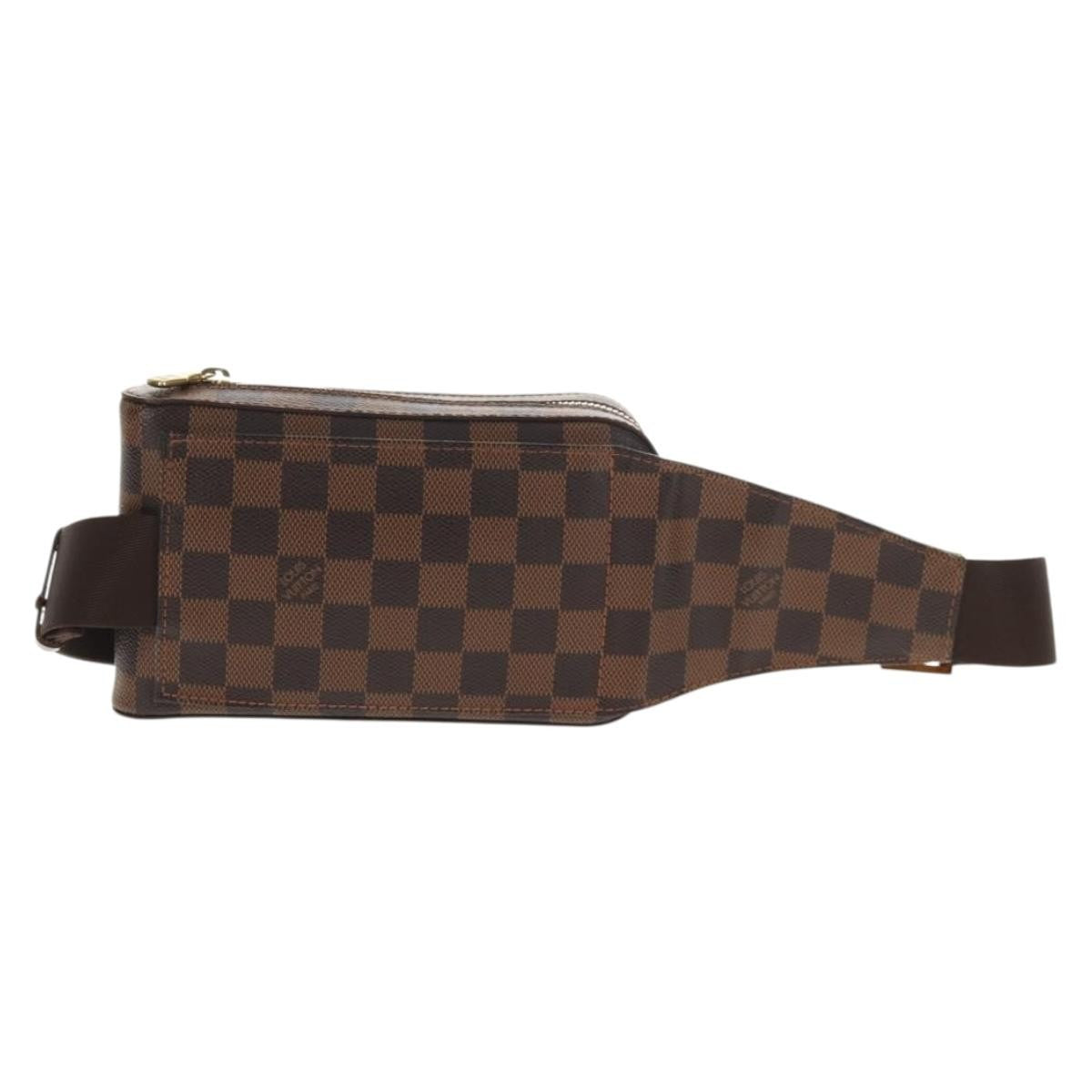 Louis Vuitton Geronimos Waist Bag Damier Brown Canvas Bag