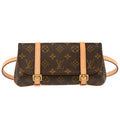 Louis Vuitton Marelle Waist Bag Monogram Canvas Brown Canvas Clutche & Pouche Bag