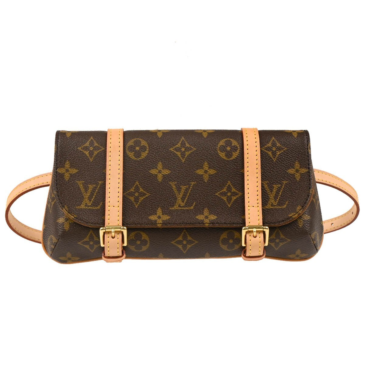 Louis Vuitton Marelle Waist Bag Monogram Canvas Brown Canvas Clutche & Pouche Bag