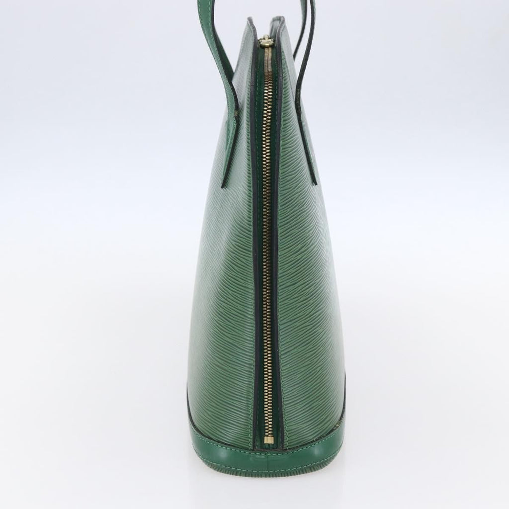 Louis Vuitton Lussac Handbag Epi Leather Green Leather Shoulder Bag