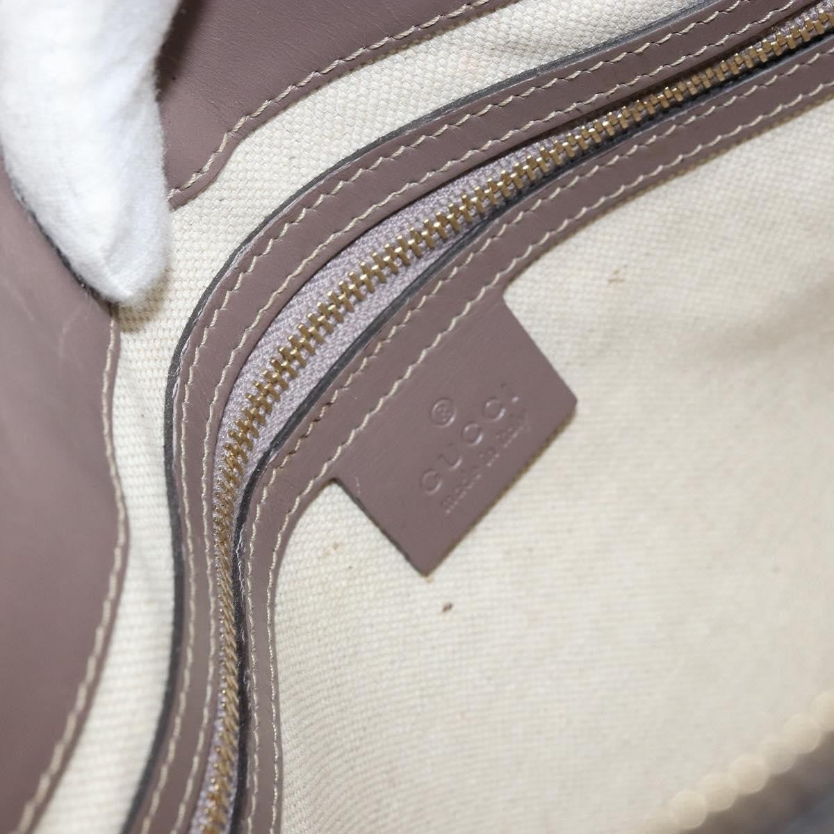 Gucci Mayfair Messenger Bag Gg Canvas And Leather Beige Canvas Shoulder Bag Bag (Pre-Owned)