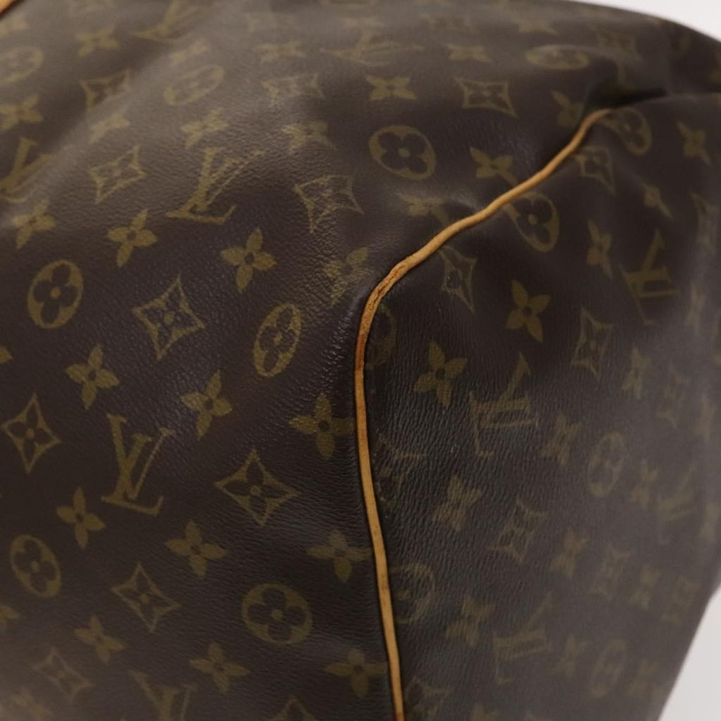 Louis Vuitton Keepall Bag Monogram Canvas Brown Canvas Travel Bag