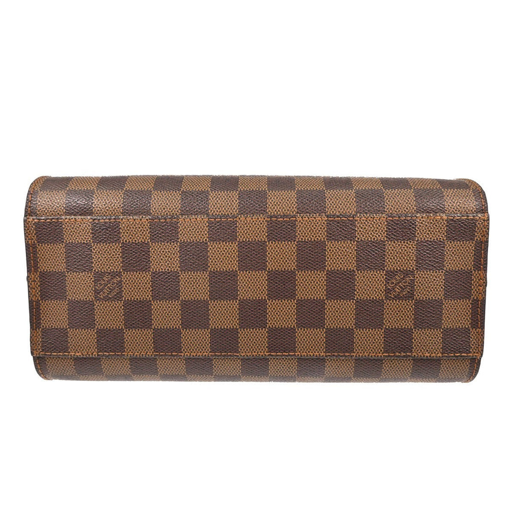 Louis Vuitton Triana Bag Damier Brown Canvas Handbag