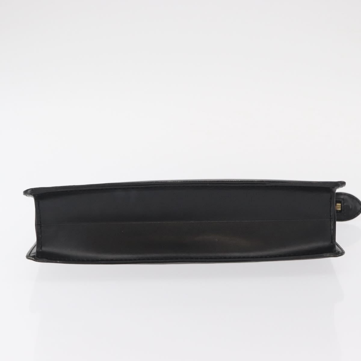 Louis Vuitton Pochette Homme Epi Leather Black Leather Clutche & Pouche Bag