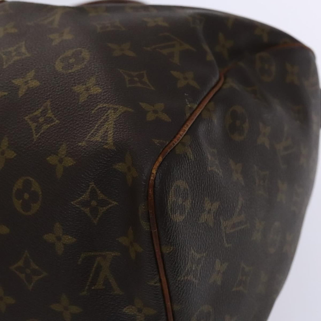 Louis Vuitton Keepall Bag Monogram Canvas Brown Canvas Travel Bag