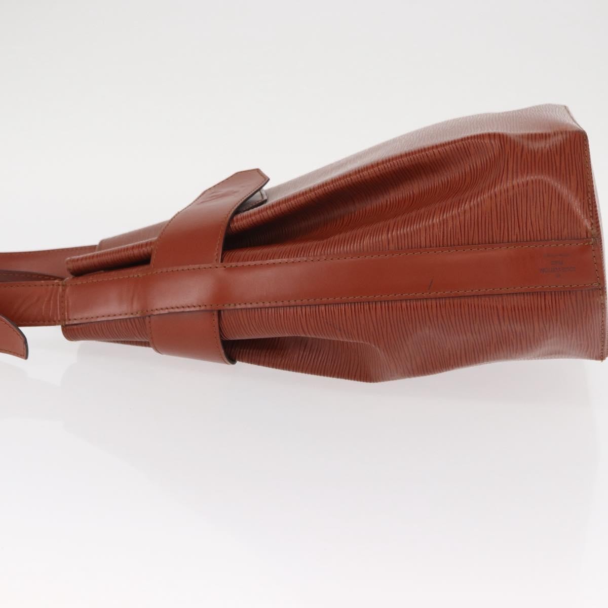 Louis Vuitton Vintage Sac D'epaule Handbag Epi Leather Brown Leather Shoulder Bag