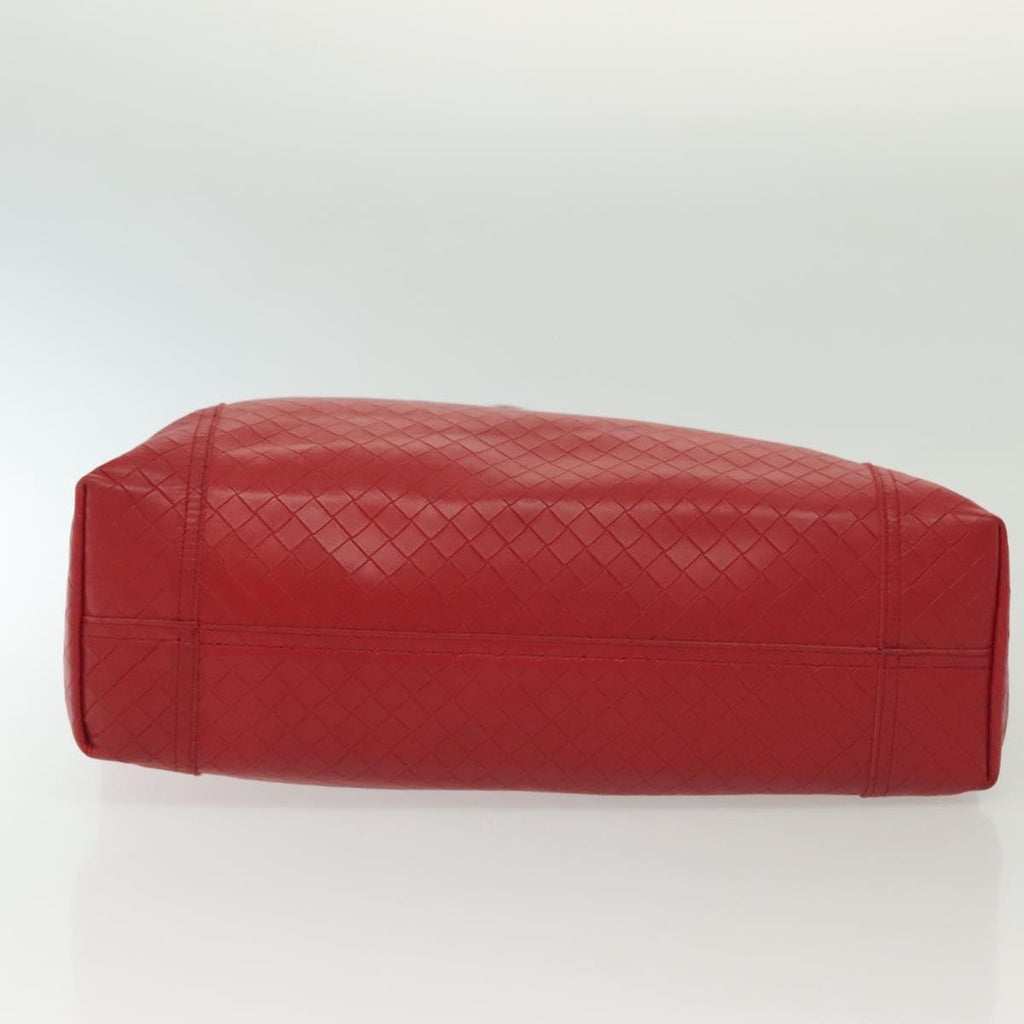 Bottega Veneta Intrecciomirage Tote Leather Red Leather Tote Bag Bag