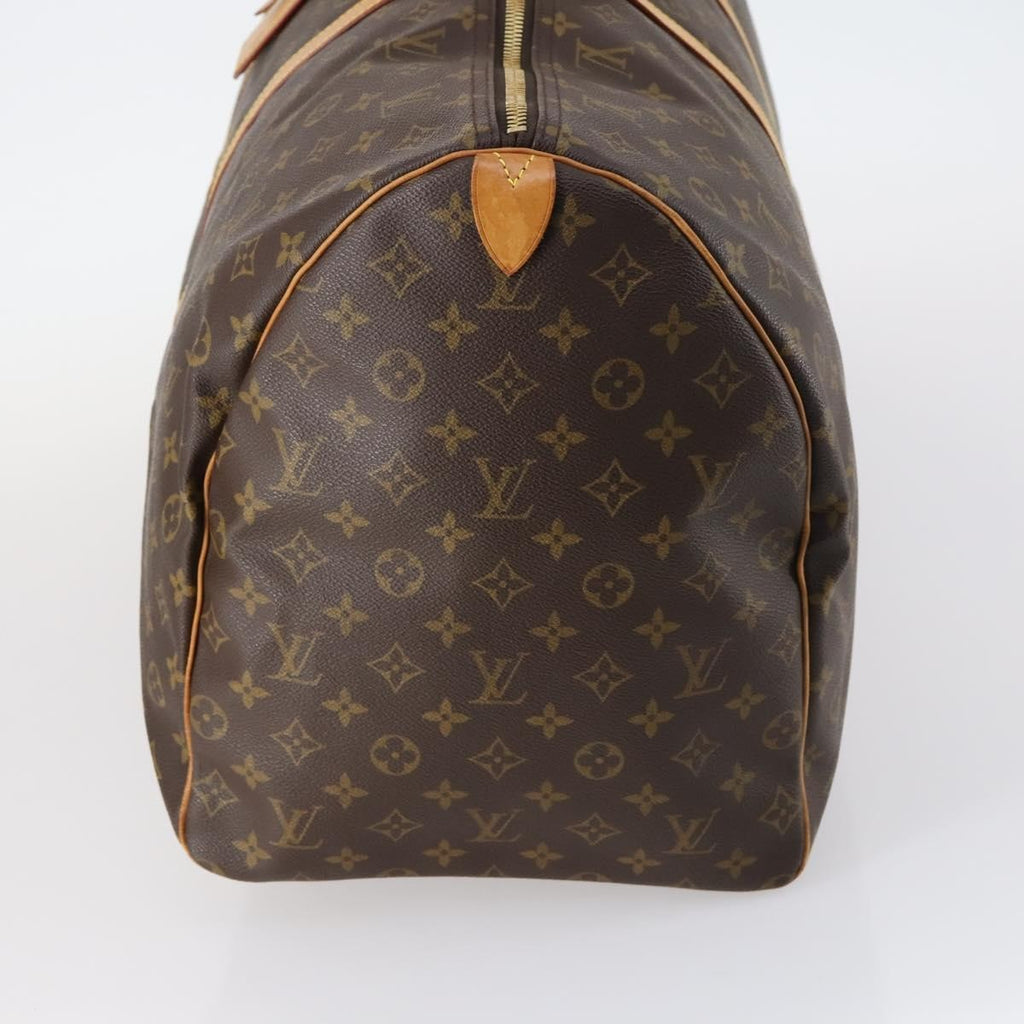 Louis Vuitton Keepall Bag Monogram Canvas Brown Canvas Travel Bag