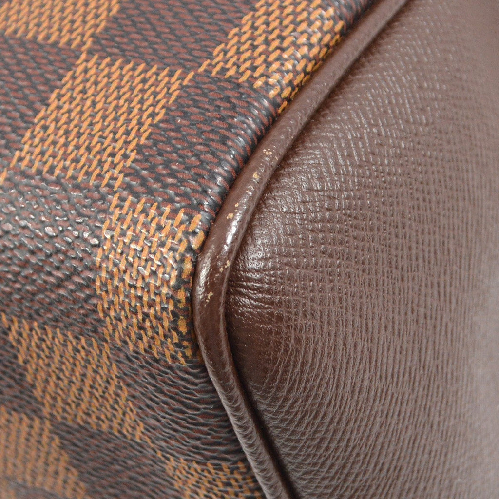 Louis Vuitton Brera Handbag Damier Brown Canvas Handbag