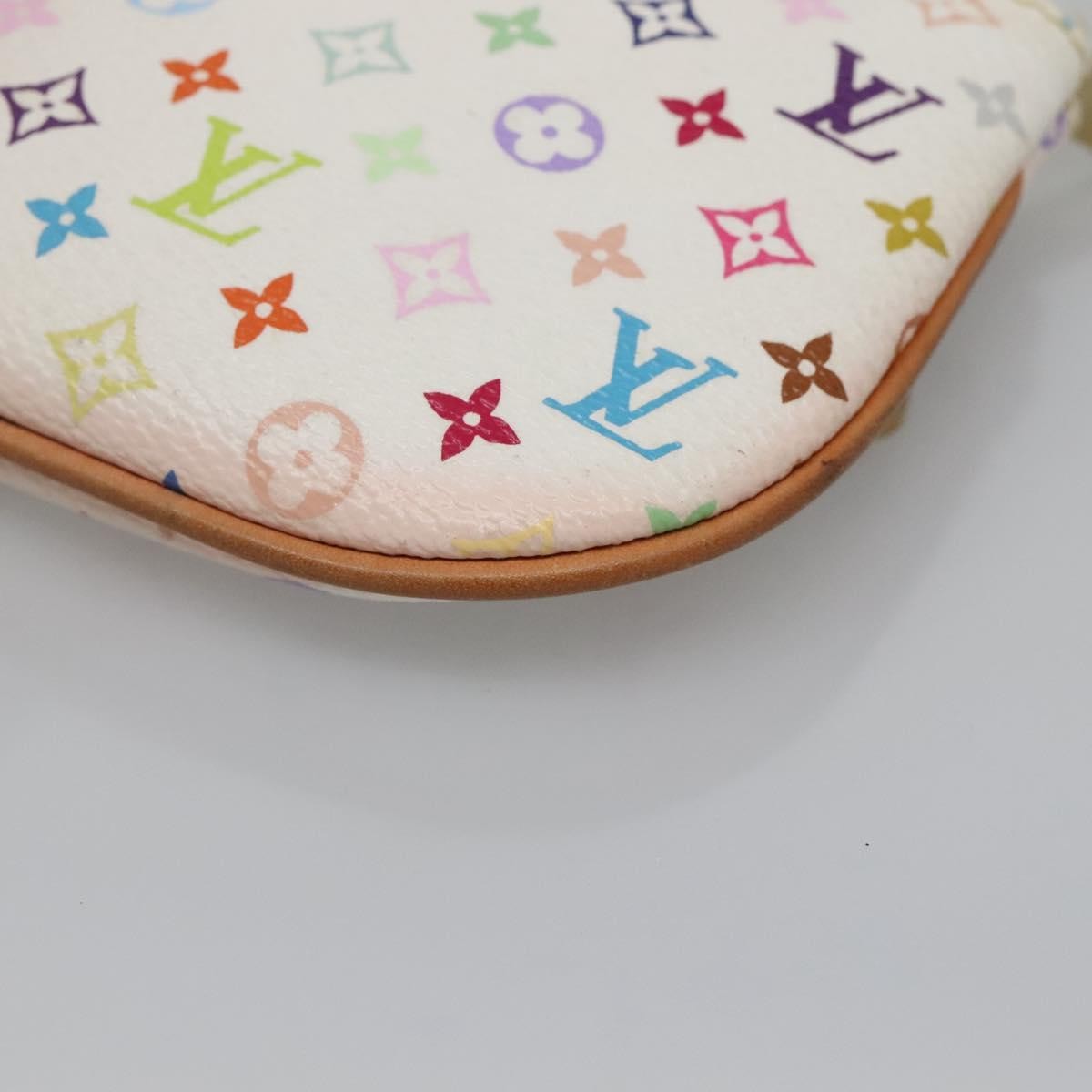 Louis Vuitton Pochette Mm Monogram Multicolor Canvas Multicolour Canvas Clutche & Pouche Bag