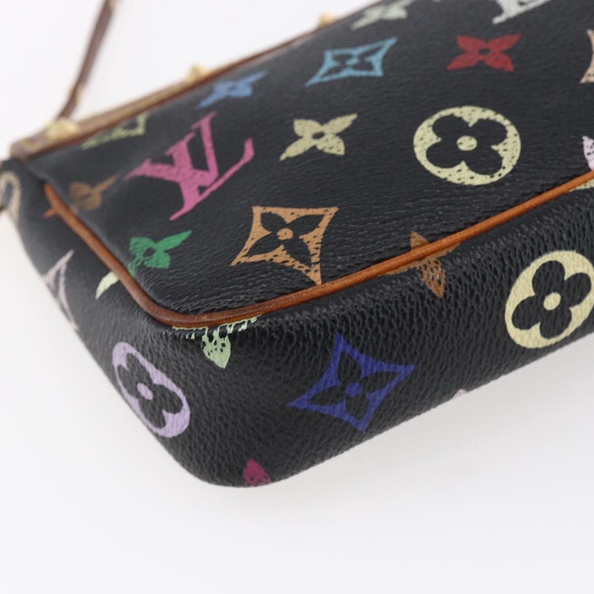 Louis Vuitton Pochette Accessoires Monogram Multicolor Multicolour Canvas Clutche & Pouche Bag