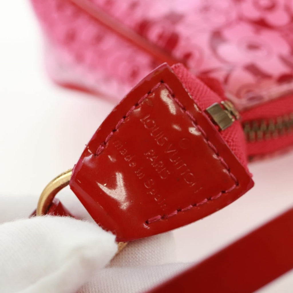 Louis Vuitton Pochette Accessoires Cosmic Blossom Pink Pvc Clutche & Pouche Bag
