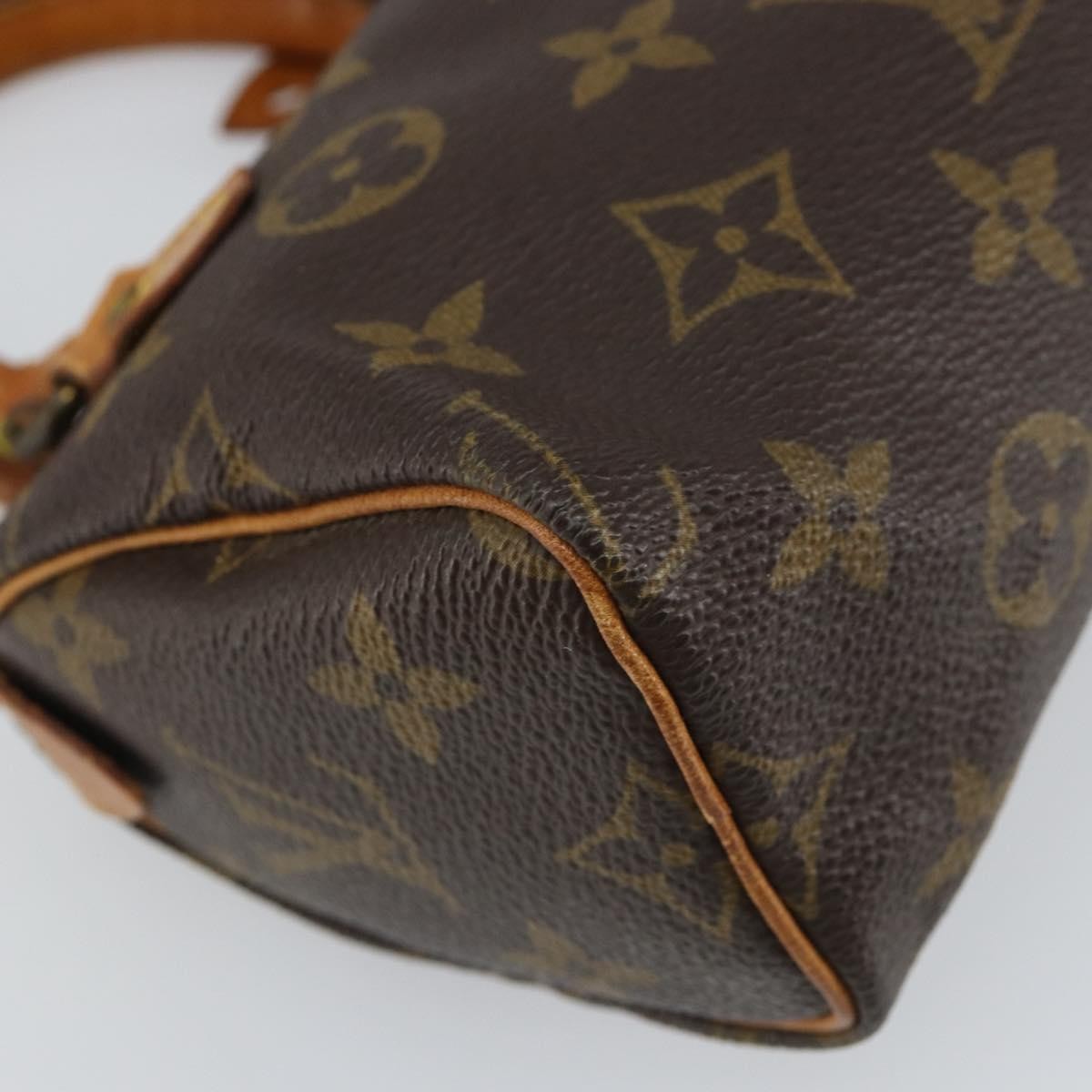 Louis Vuitton Speedy Mini Hl Handbag Monogram Canvas Brown Canvas Handbag