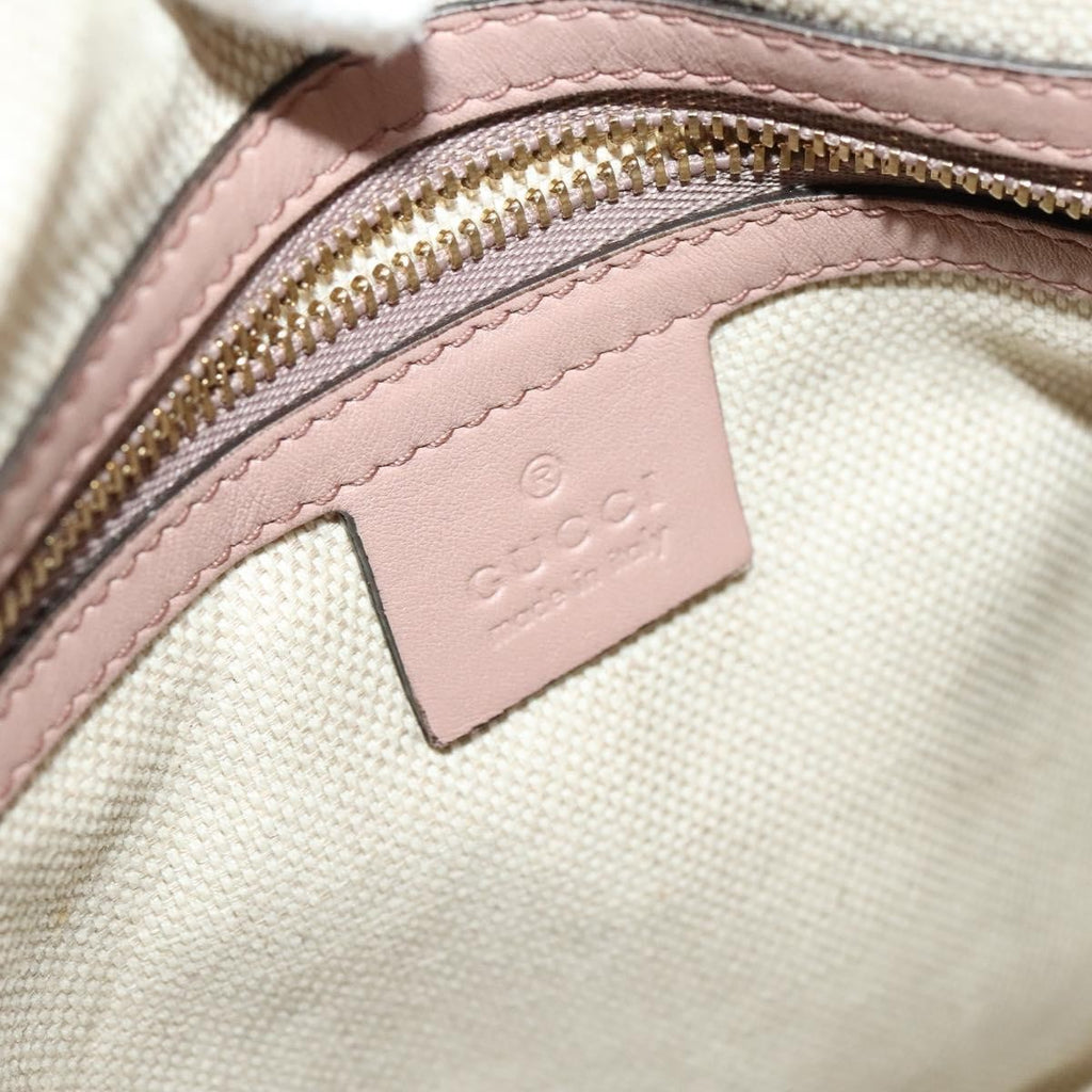 Gucci Soho Convertible Shoulder Bag Patent Beige Patent_Leather Shoulder Bag Bag (Pre-Owned)